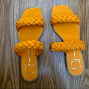 Orange chic sandals